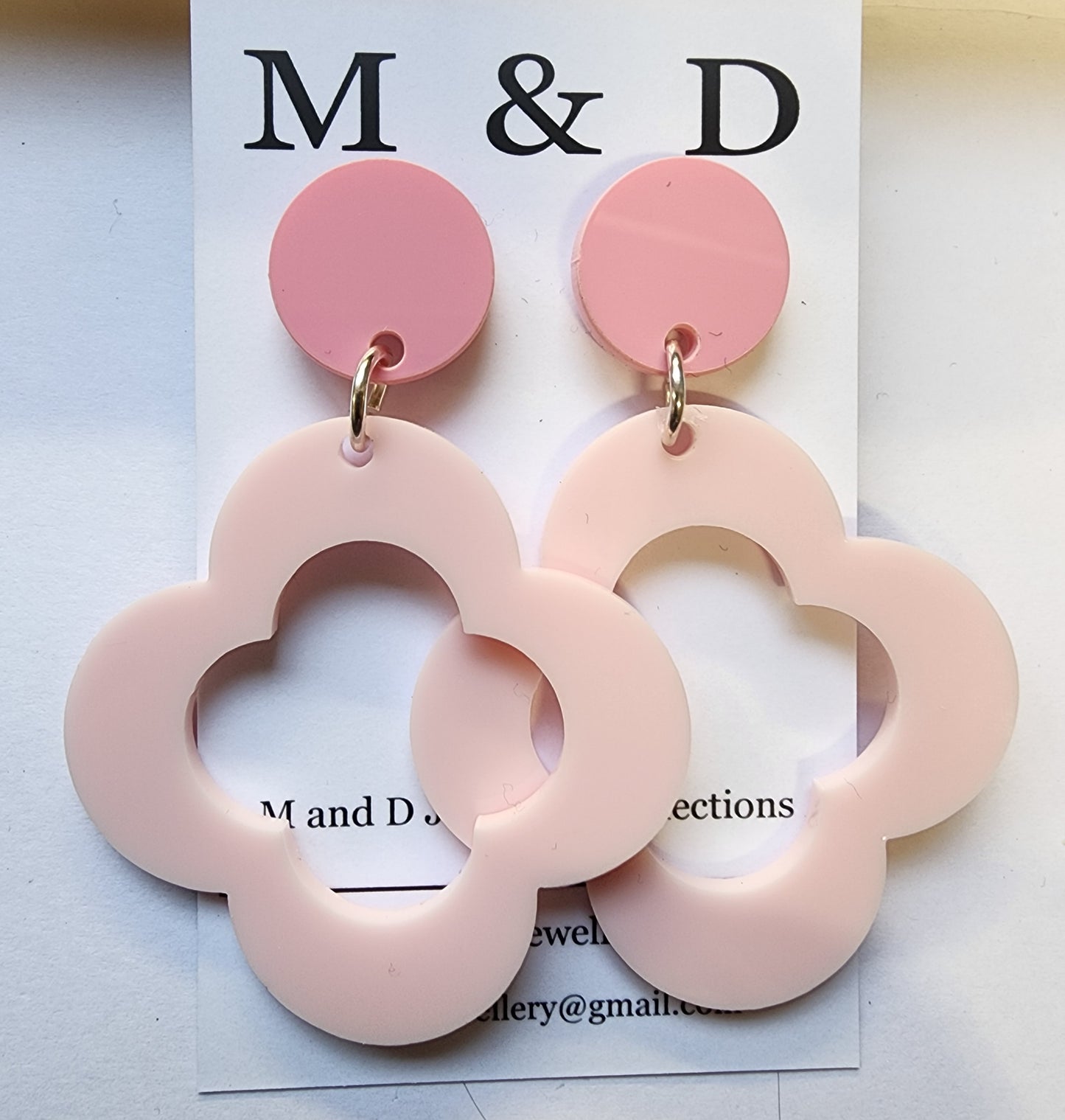 Clover Stud Dangles Earrings