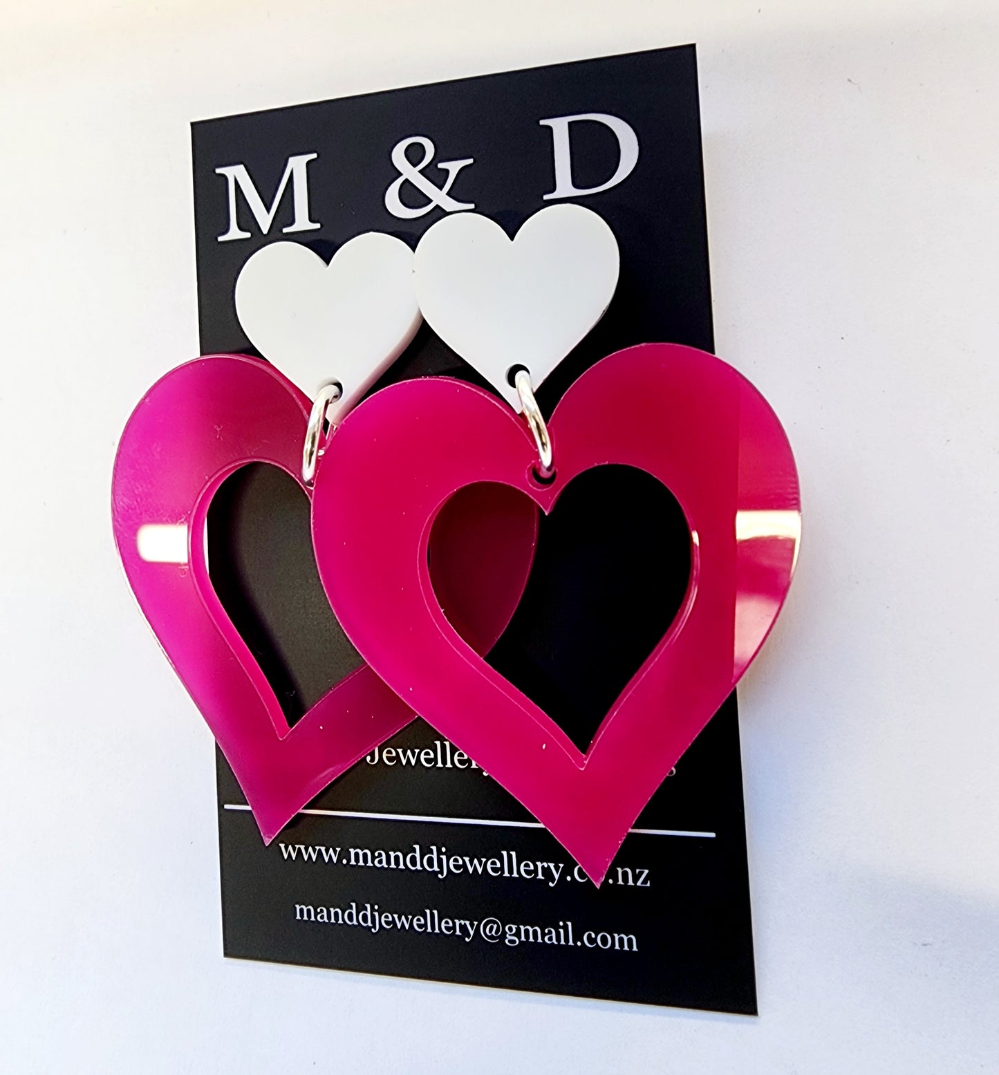 Hearty Hearts Earrings Stud Dangle