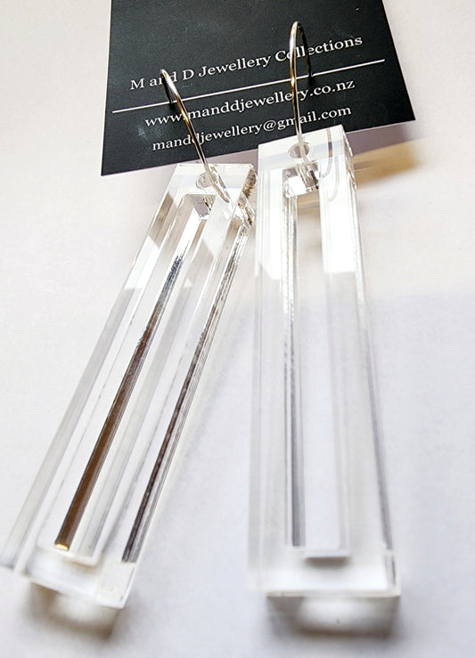 Hooped shadow sleeks Earrings