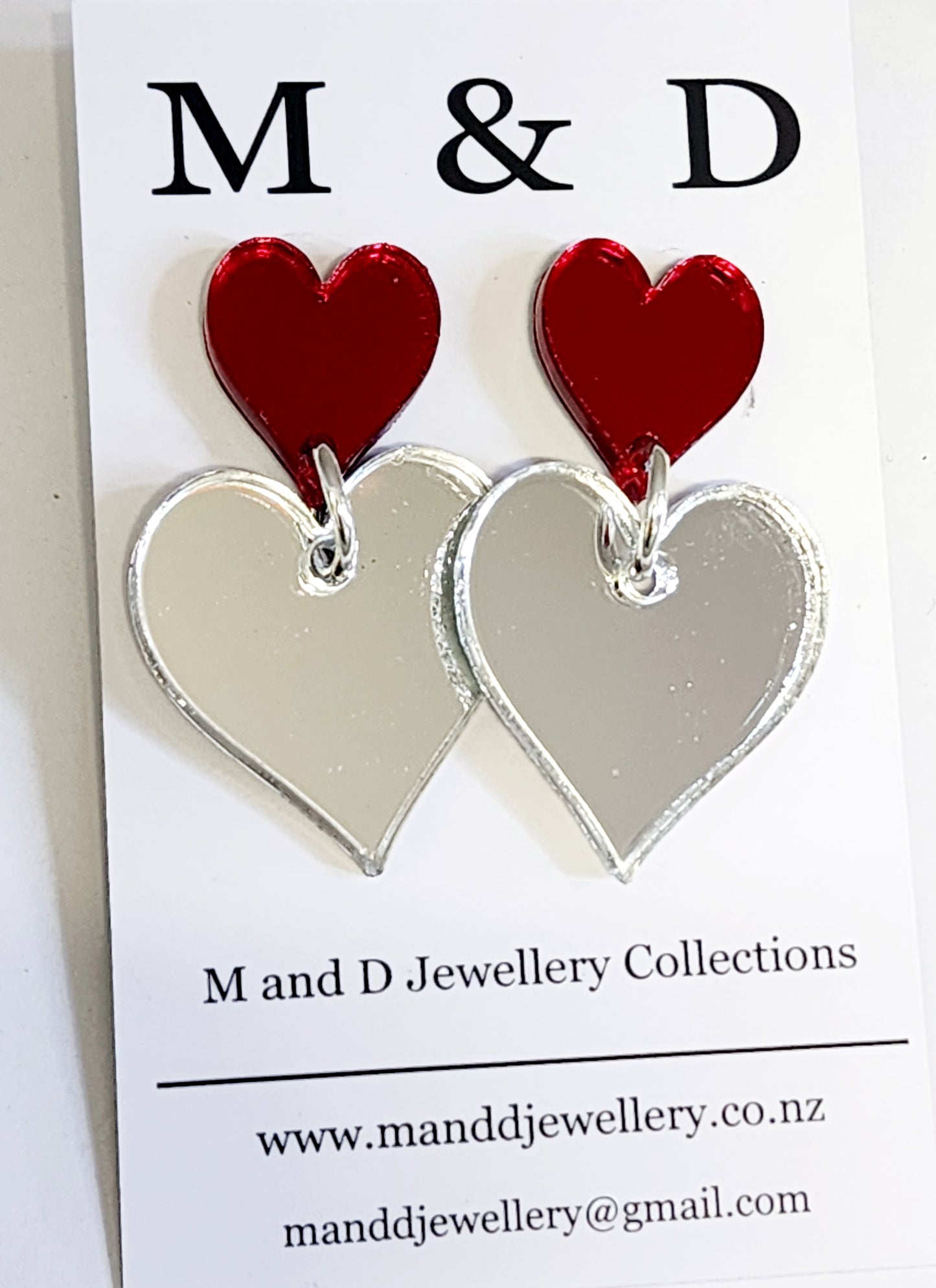 Queen of Hearts Little Dangles Earrings