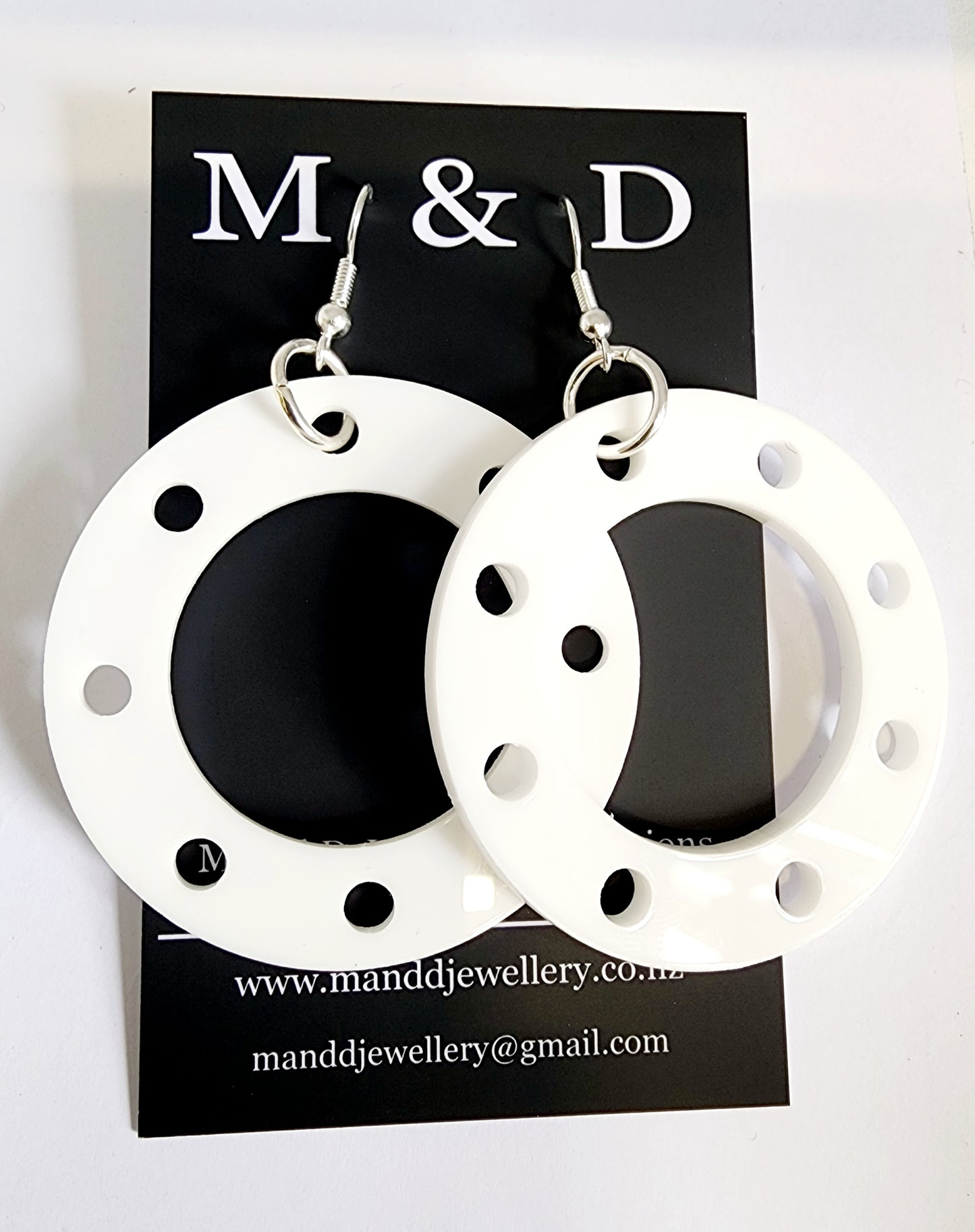 Circle Ring Dangles Earrings