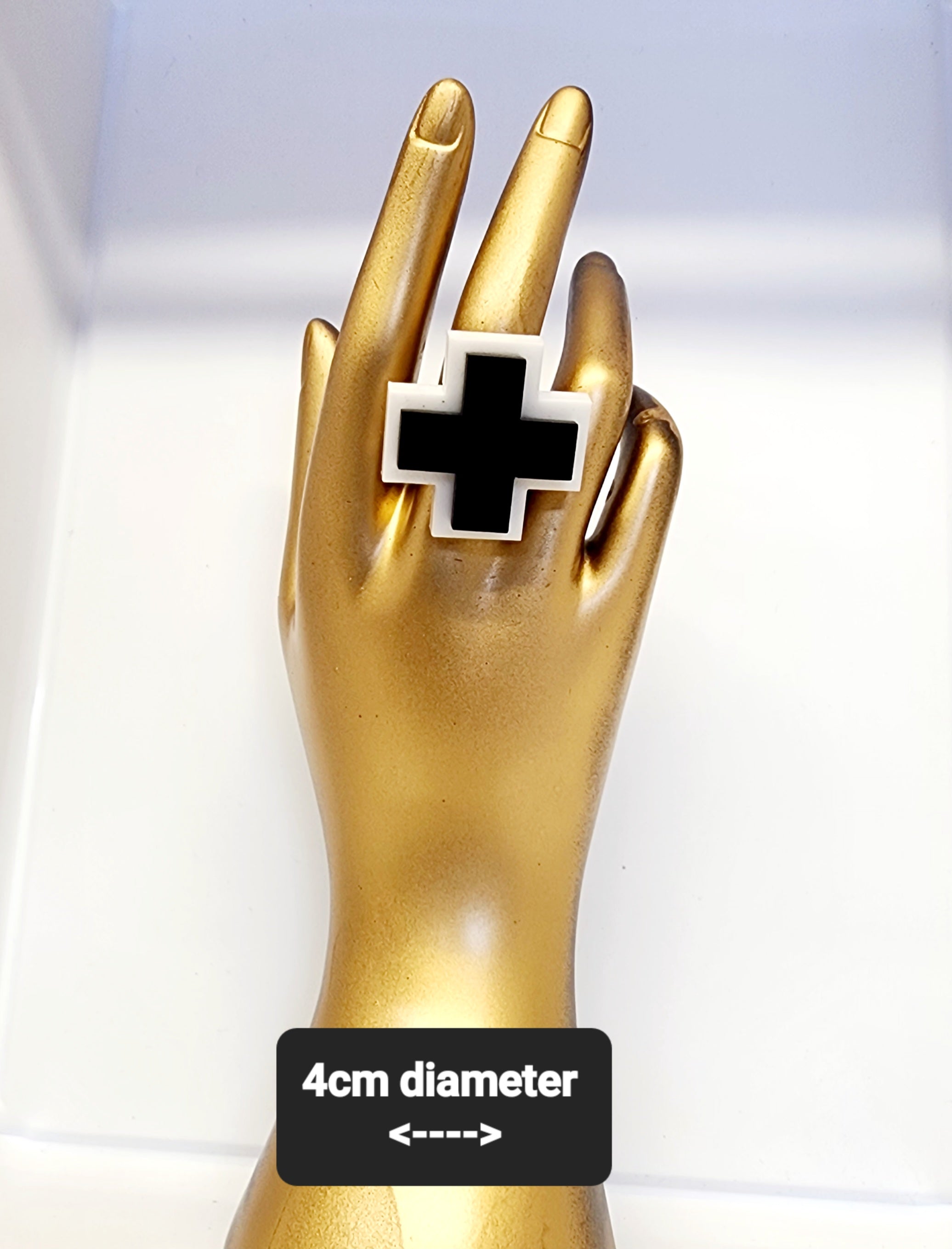 Plus Double Ring – M and D Jewellery