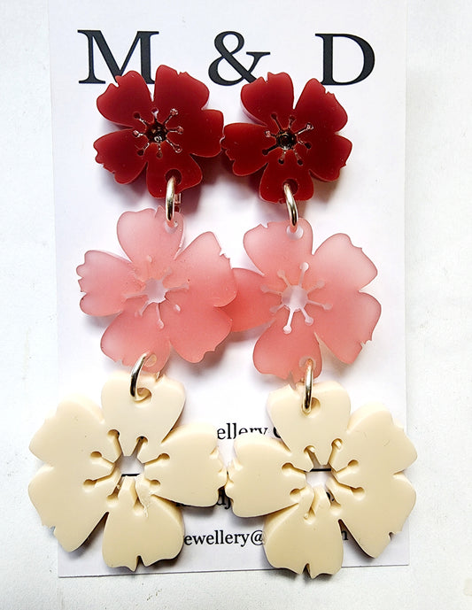 Blossom Trail Medium Stud Dangles