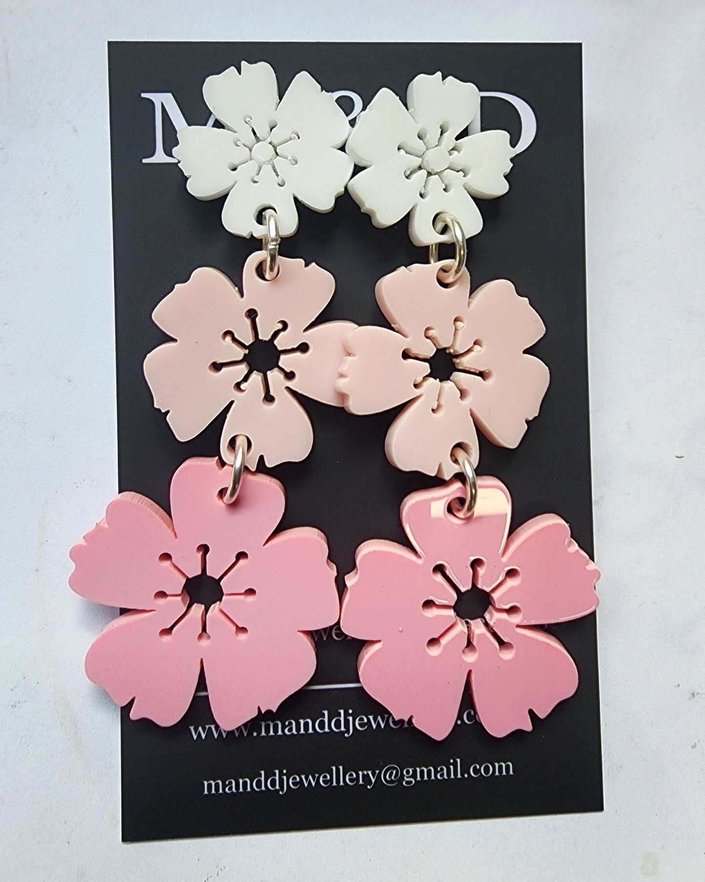 Blossom Trail Medium Stud Dangles