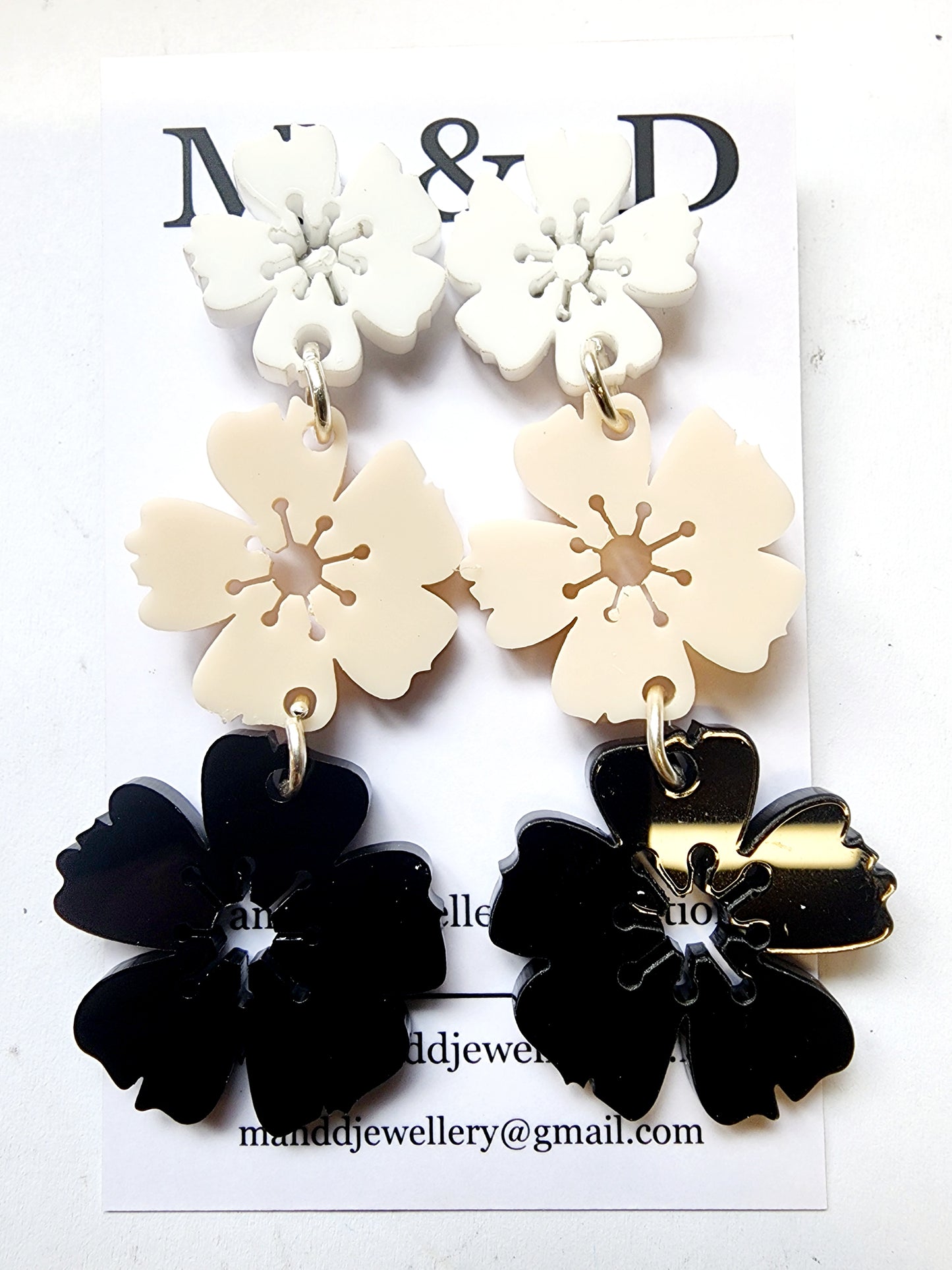 Blossom Trail Medium Stud Dangles