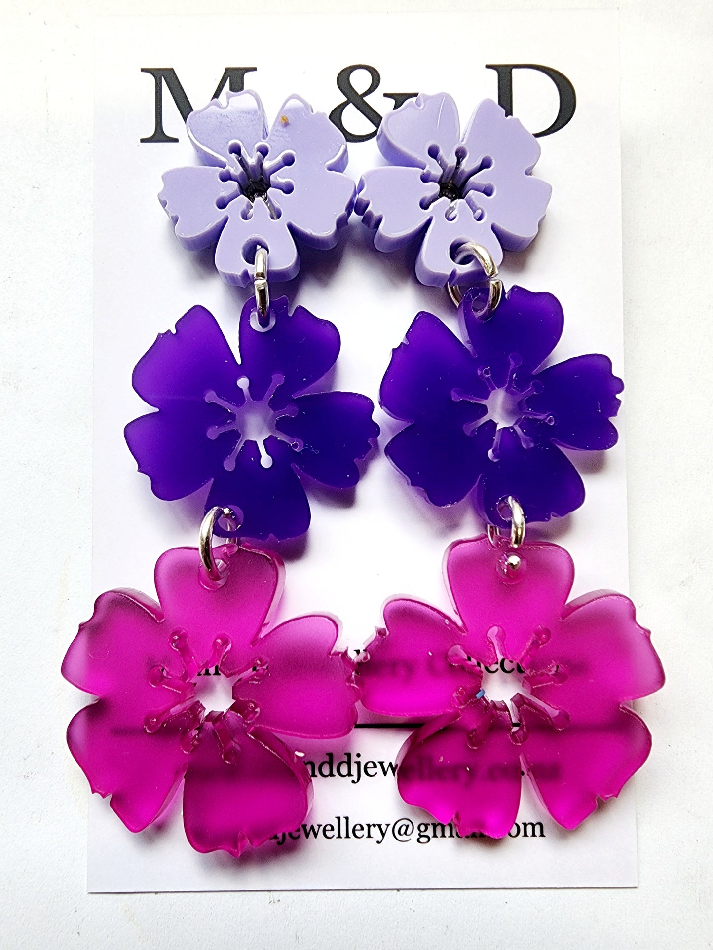 Blossom Trail Medium Stud Dangles