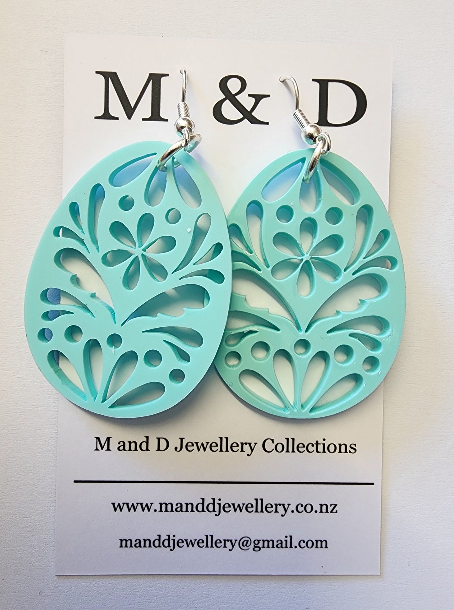 Easter Aqua Earrings