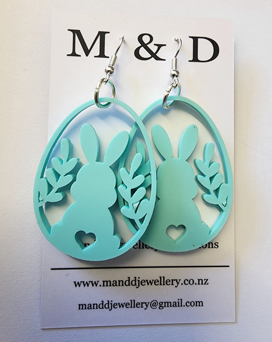 Easter Aqua Earrings