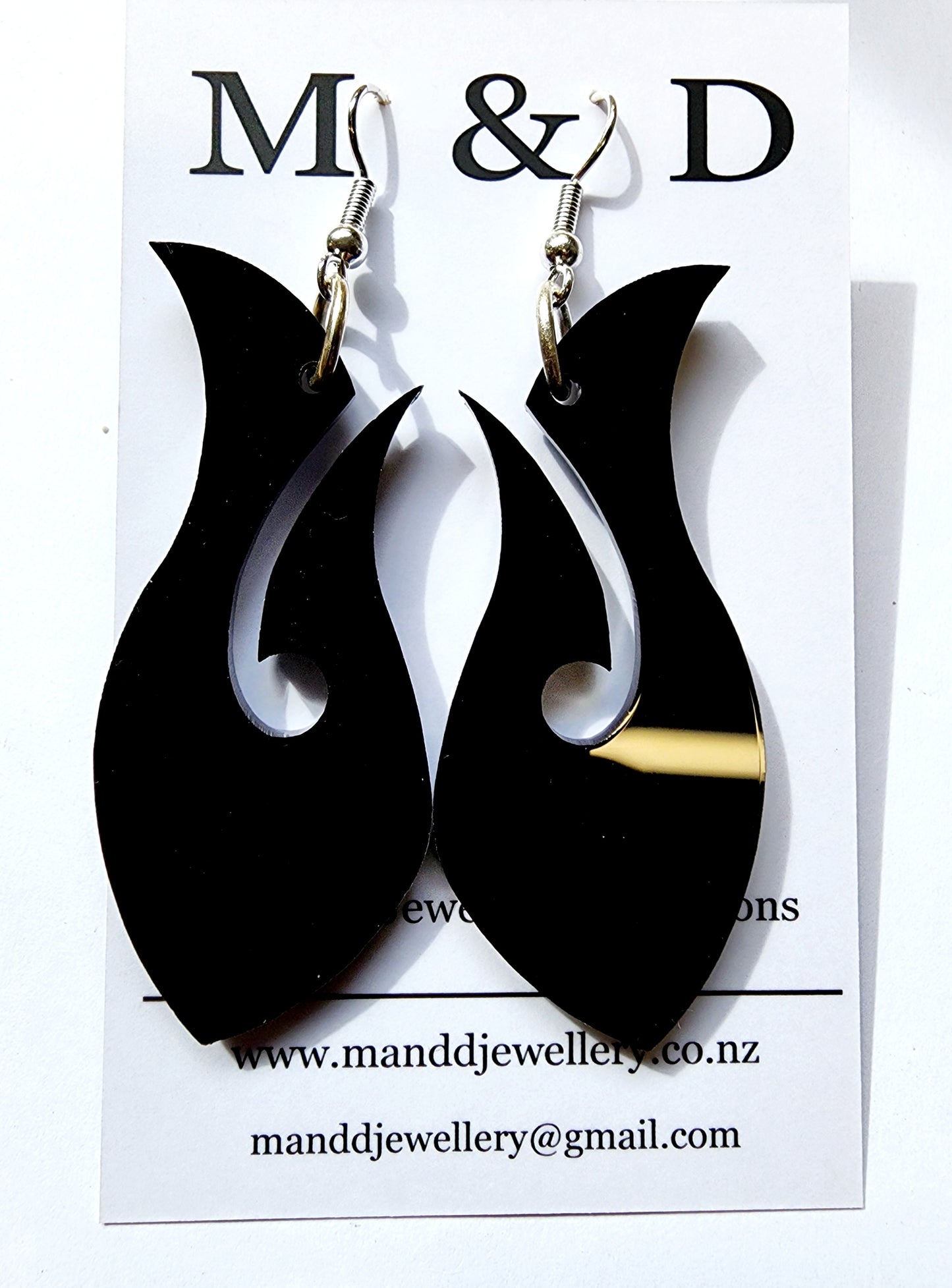 Closed Hook Dangle Earrings