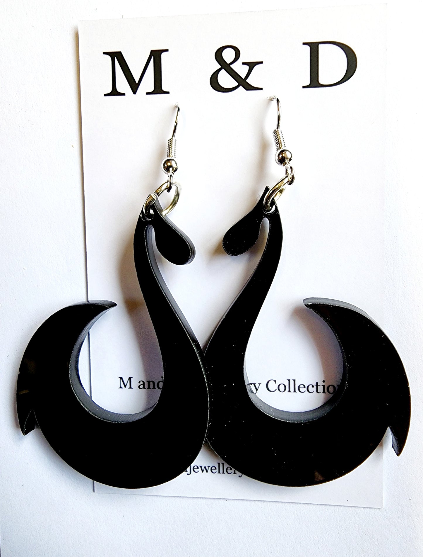 Fish Hook Dangle Earrings