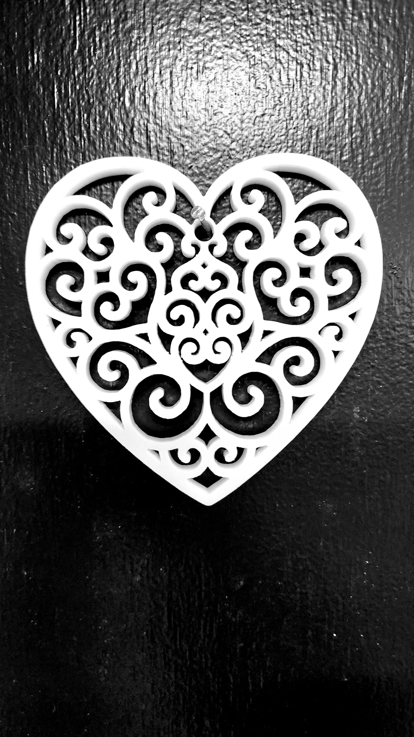 Wall Art Filigree Heart