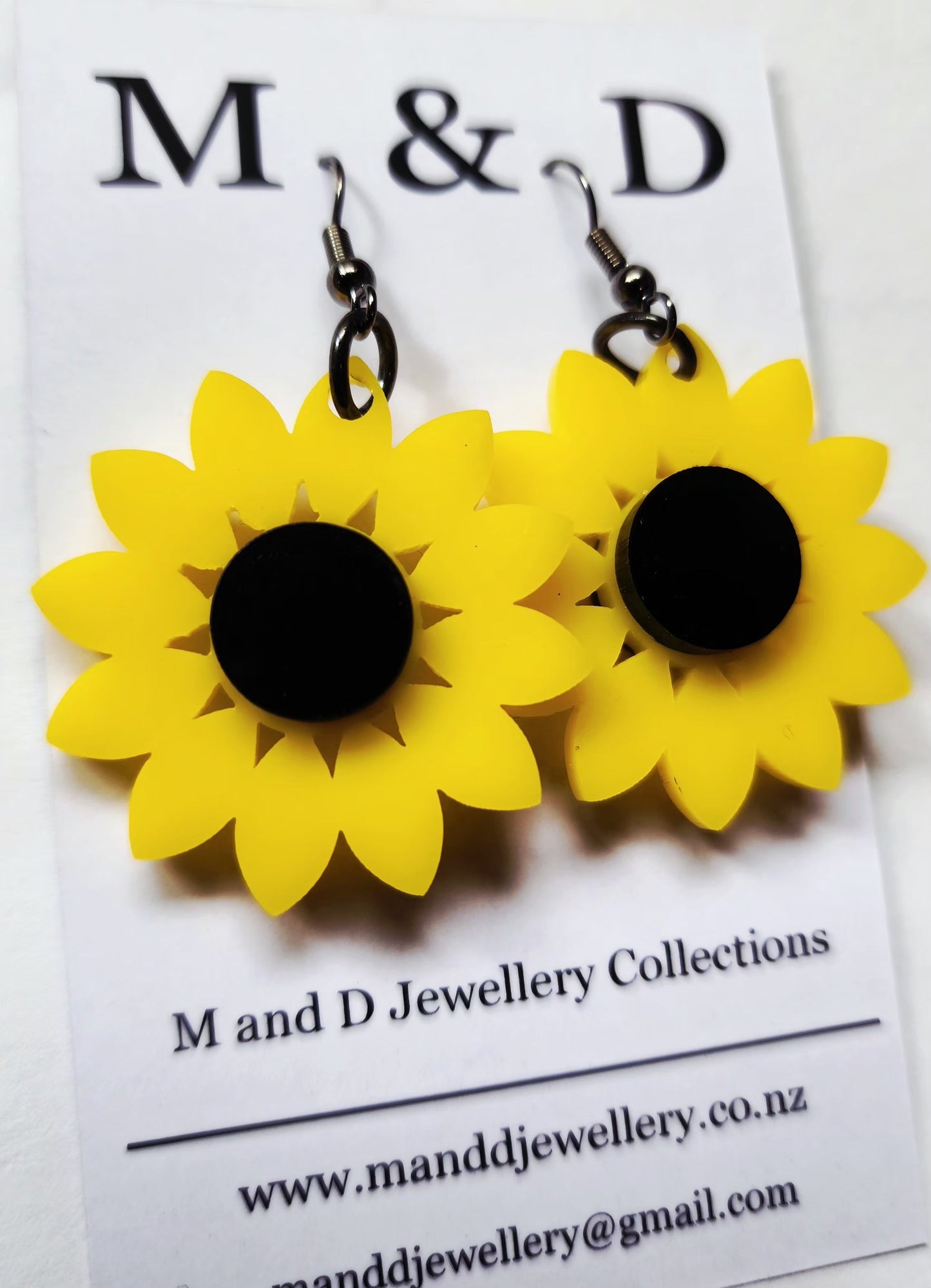 Sunflower solid Dangles Earrings