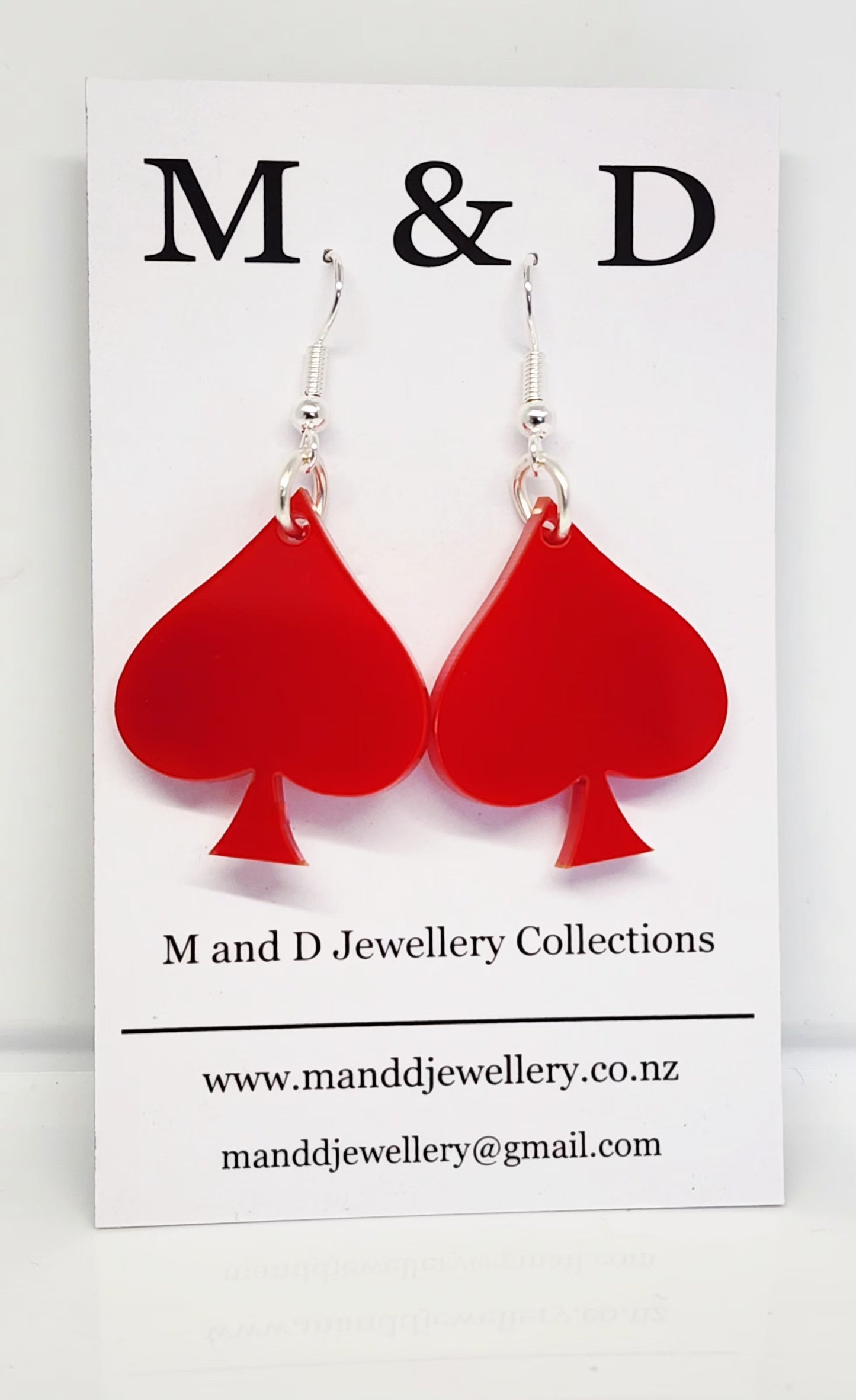 Card Suite Little Dangle Earrings