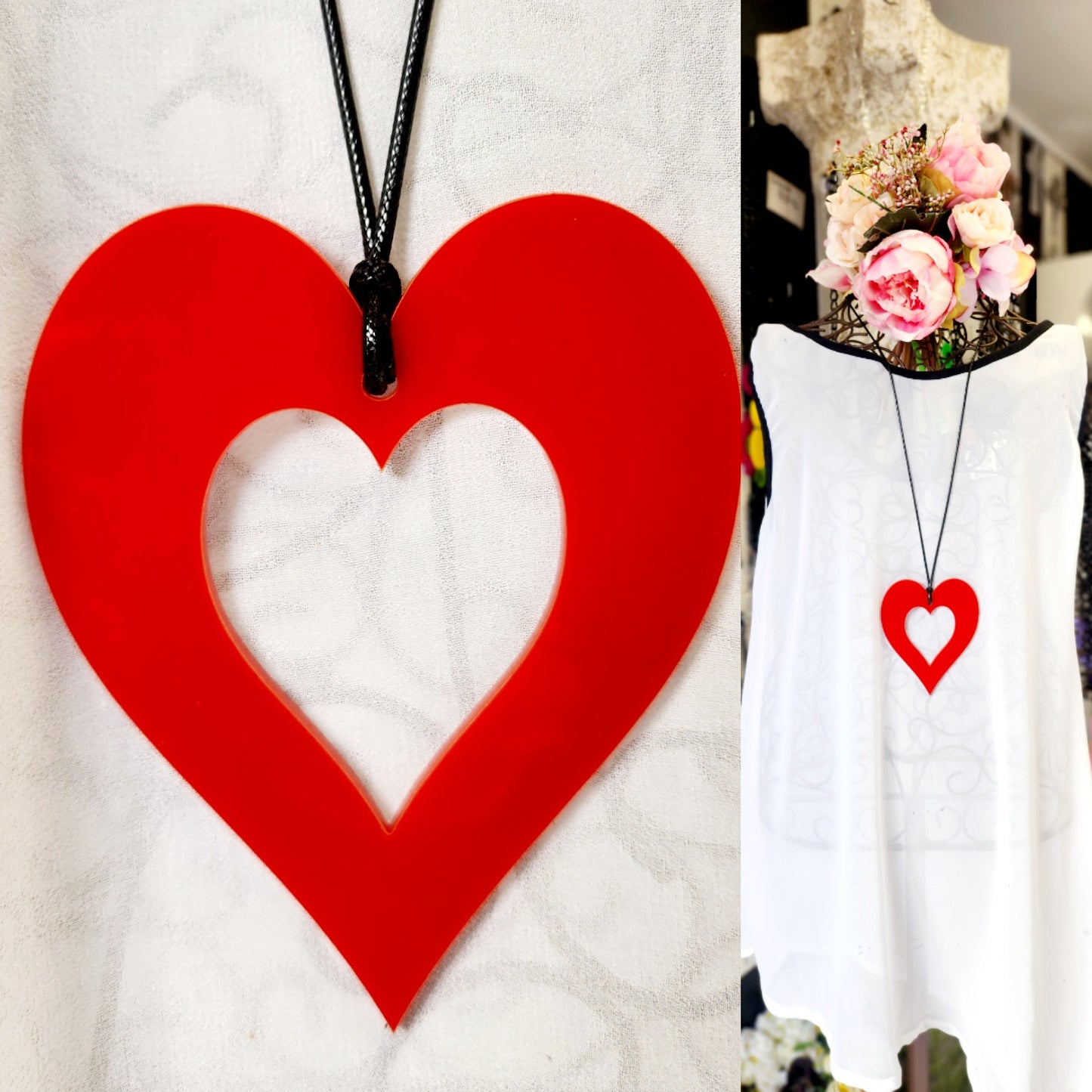 Heart Statement Necklace