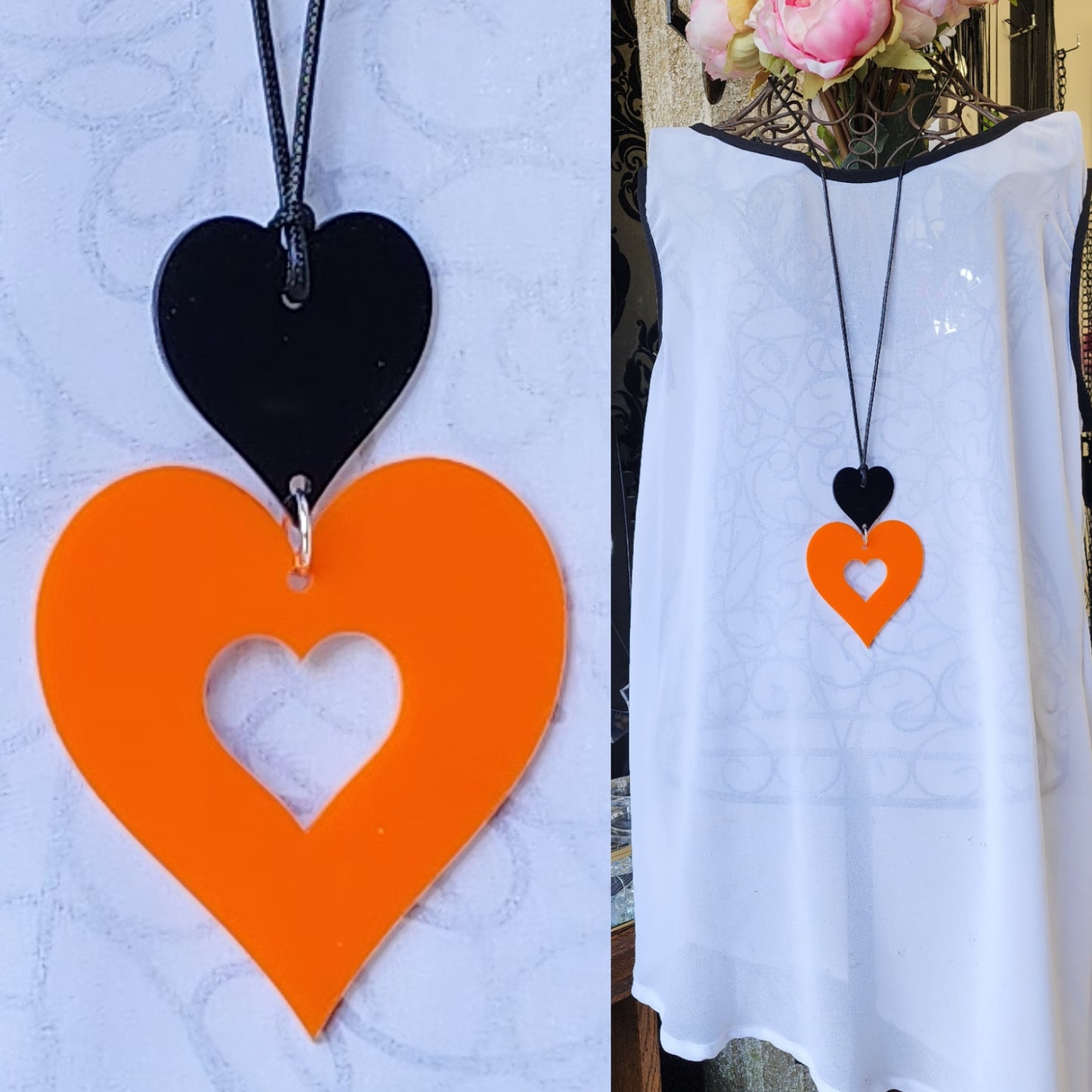 Hearty Heart Statement Necklace