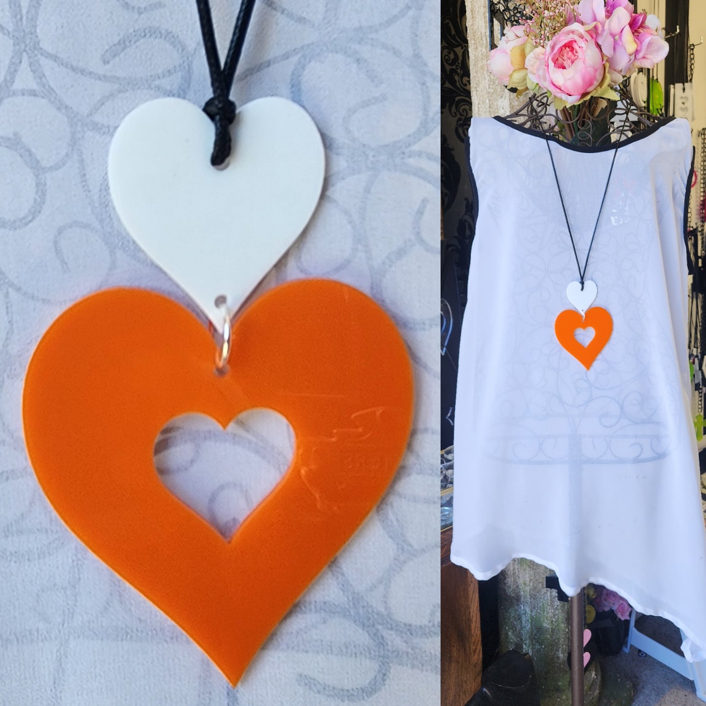 Hearty Heart Statement Necklace