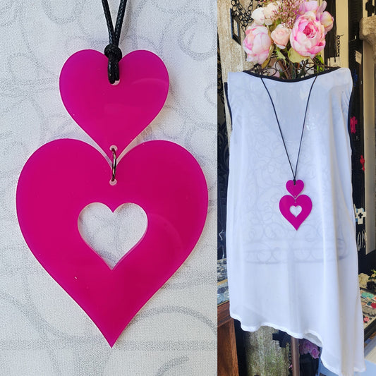 Hearty Heart Statement Necklace