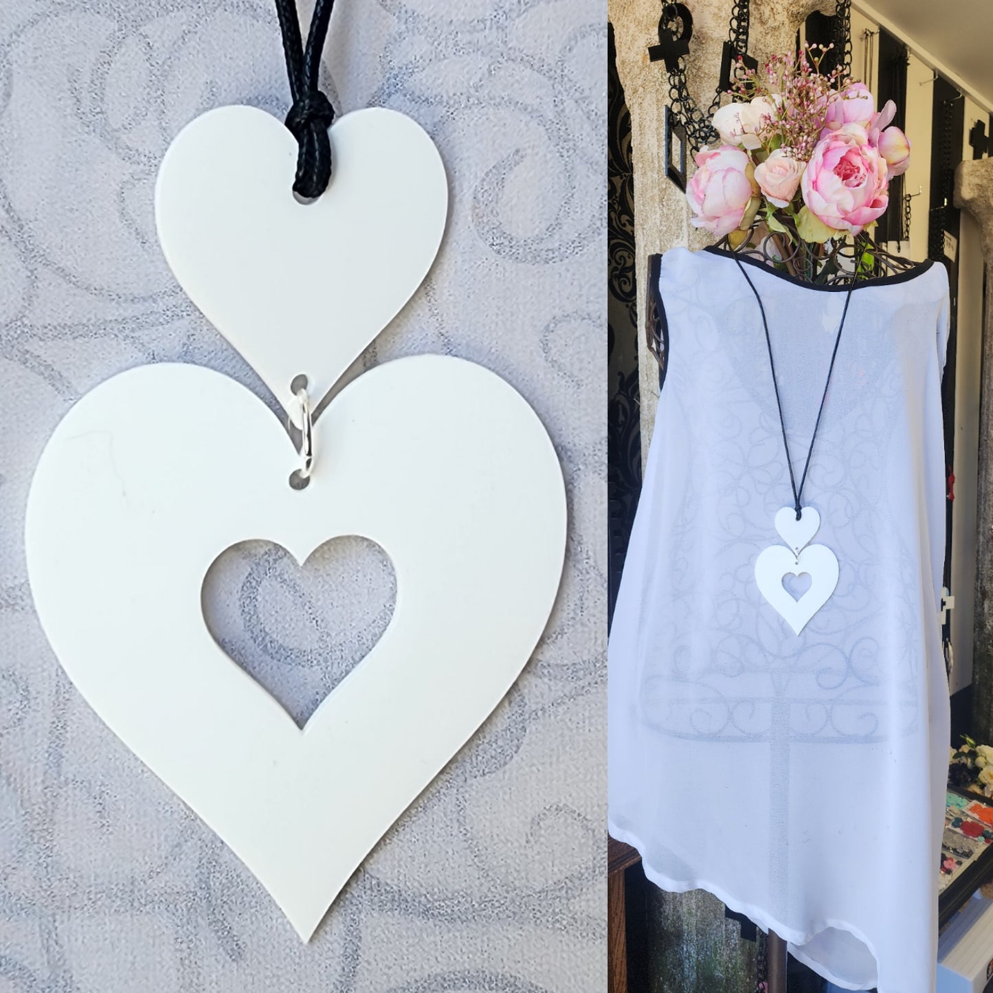 Hearty Heart Statement Necklace