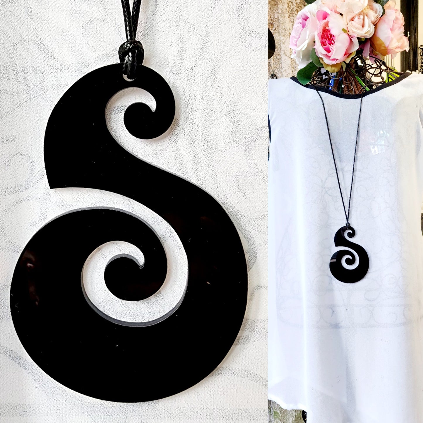 Koru Hook Statement Necklace