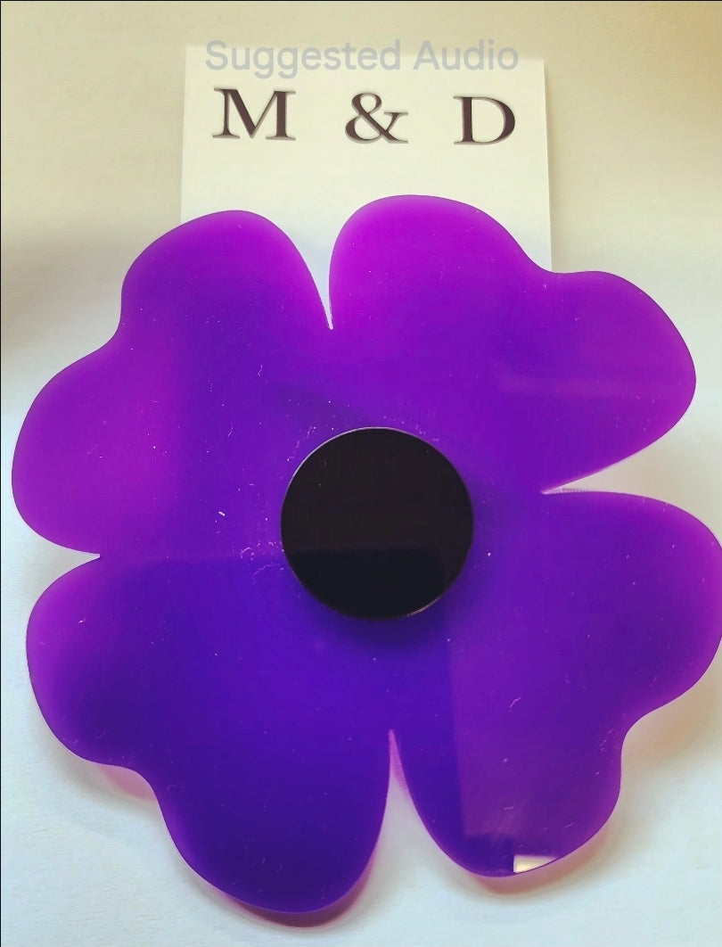 Anzac Poppy Traditional Large Brooch