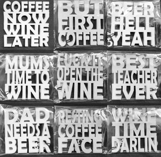 Coasters!