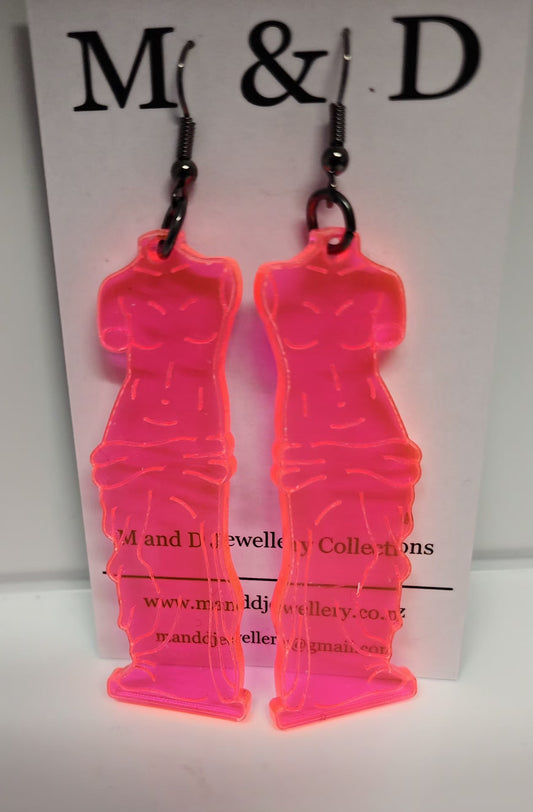 Grecian Goddess Dangle Earrings