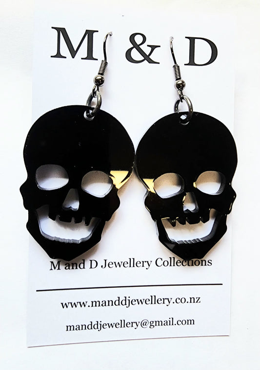 Skully Dangle Earrings