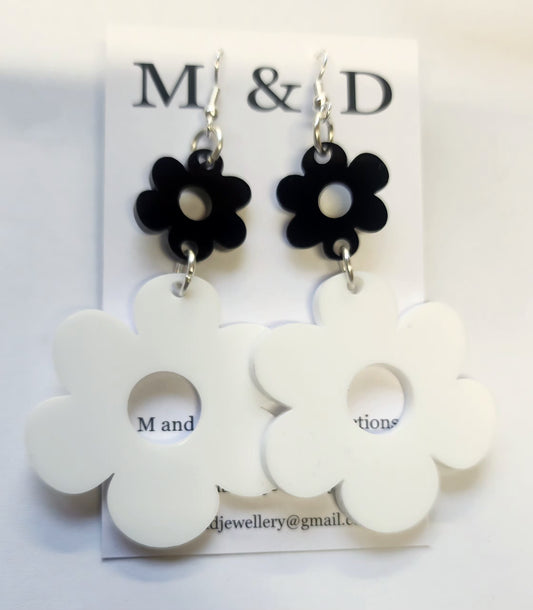 Flora Duo Dangle Earrings