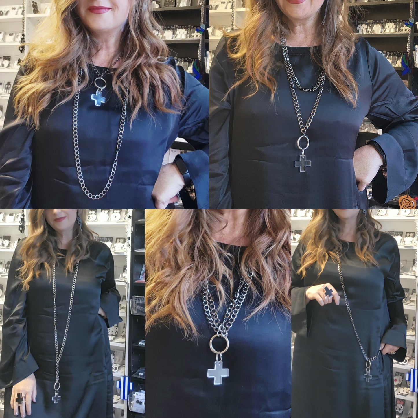 The Style Switch Chain with Swiss Cross Charm