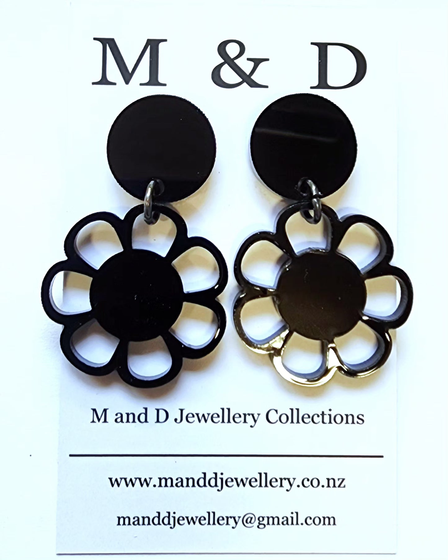 Daisy Loop Earrings Little Dangles