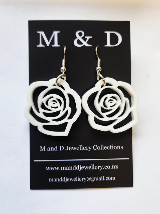 Rose Little Dangle Earrings