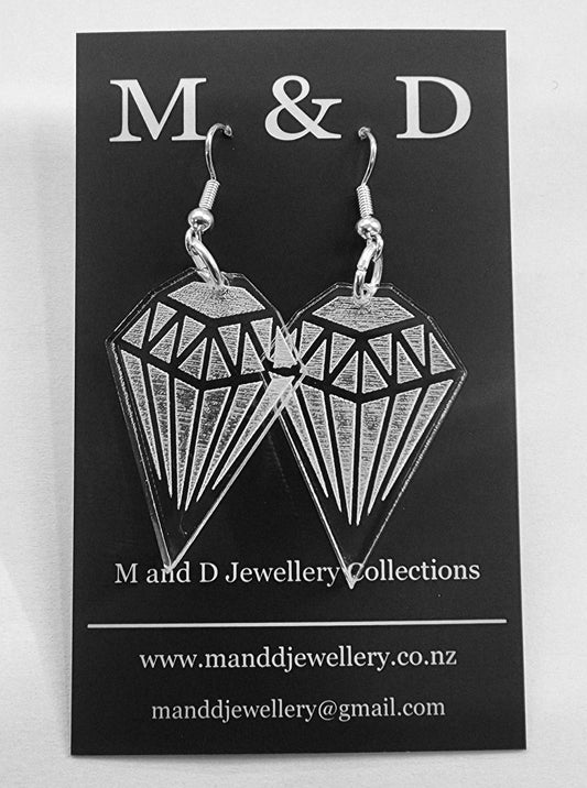 Diamond Dazzle Little Dangle Earrings