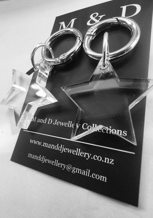 Star Boot bling, Key ring