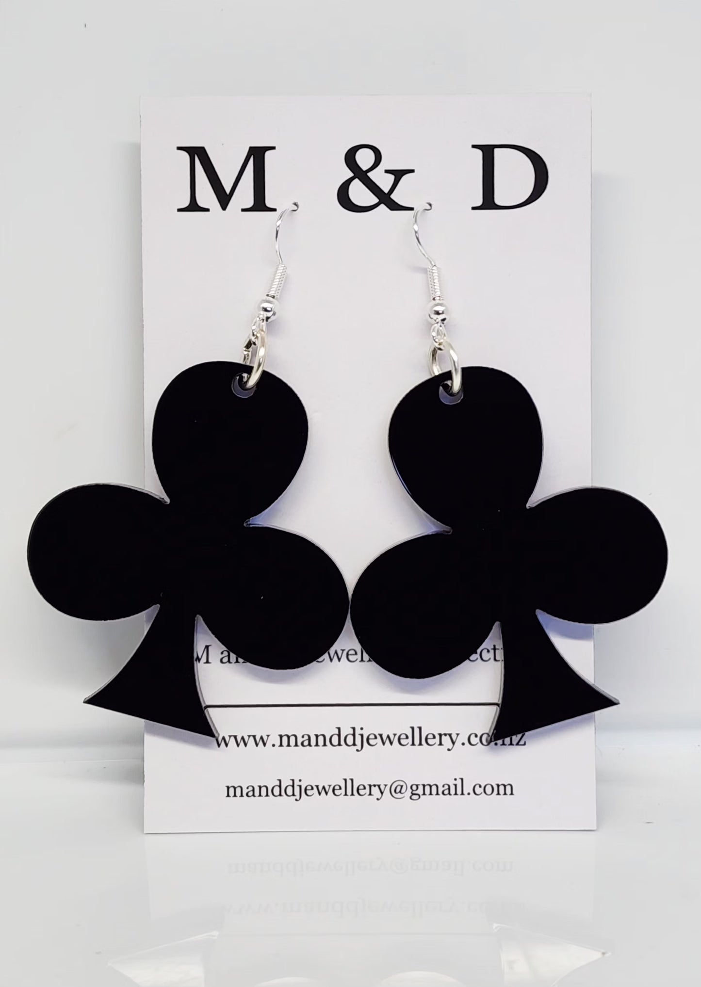 Card Suite Dangle Earrings