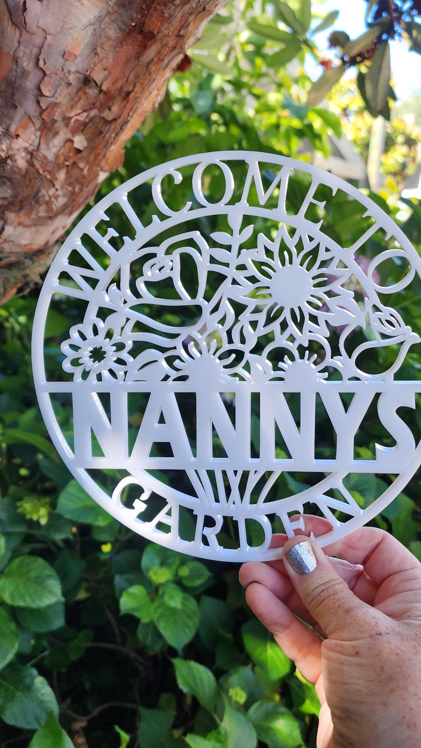 Welcome To the Garden Plaque 💐