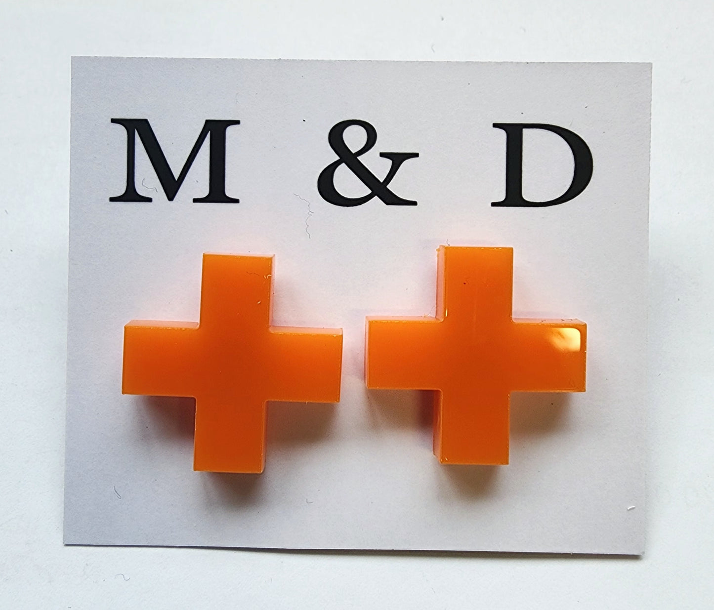 Plus Cross Statement Studs