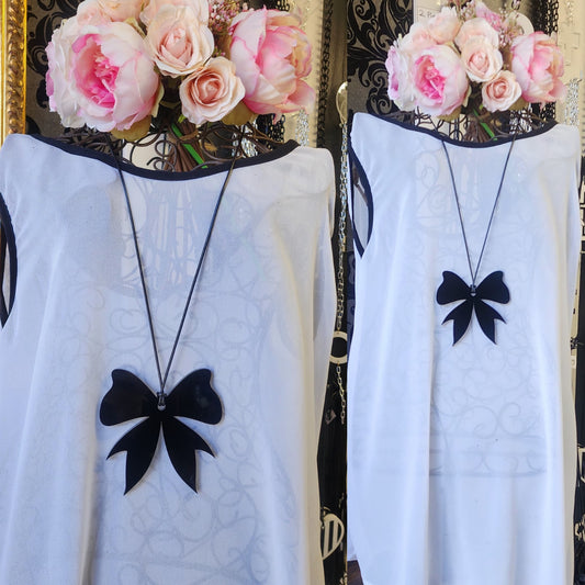 Bow Beautiful Statement Necklace