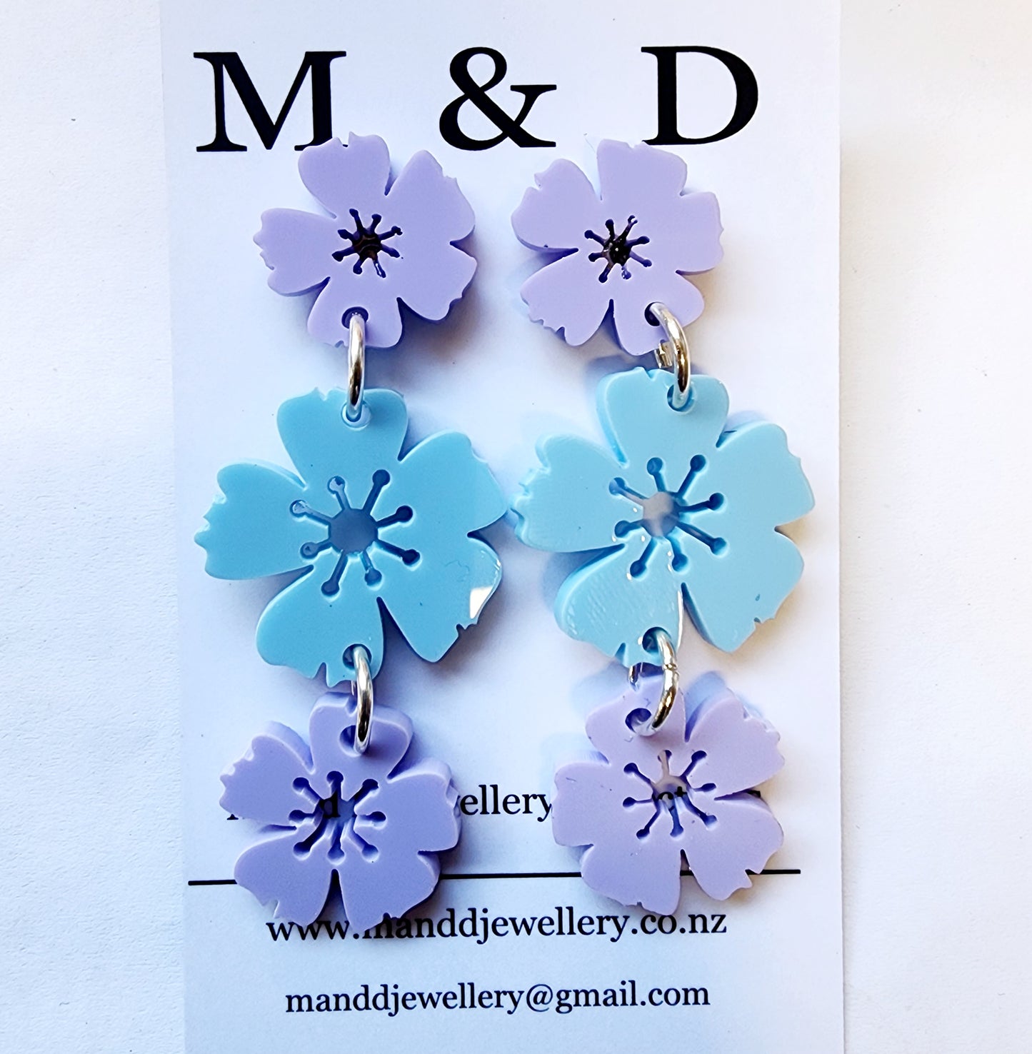 Blossom Trail Medium Stud Dangles