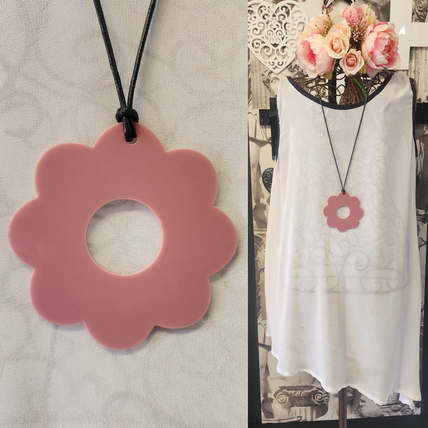 Flower Power Clay Pink