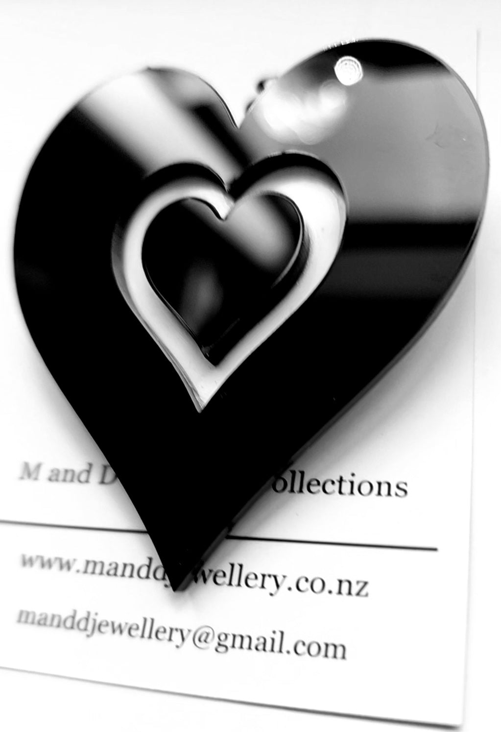 Brooch 3D Heart