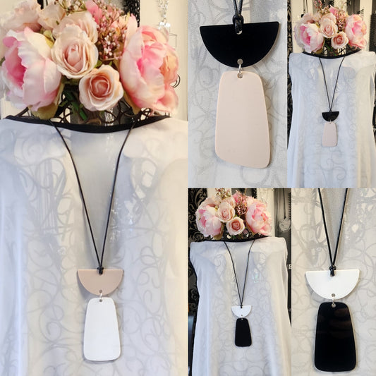 Cybelle 2 Piece Statement Necklace 3mm Thickness