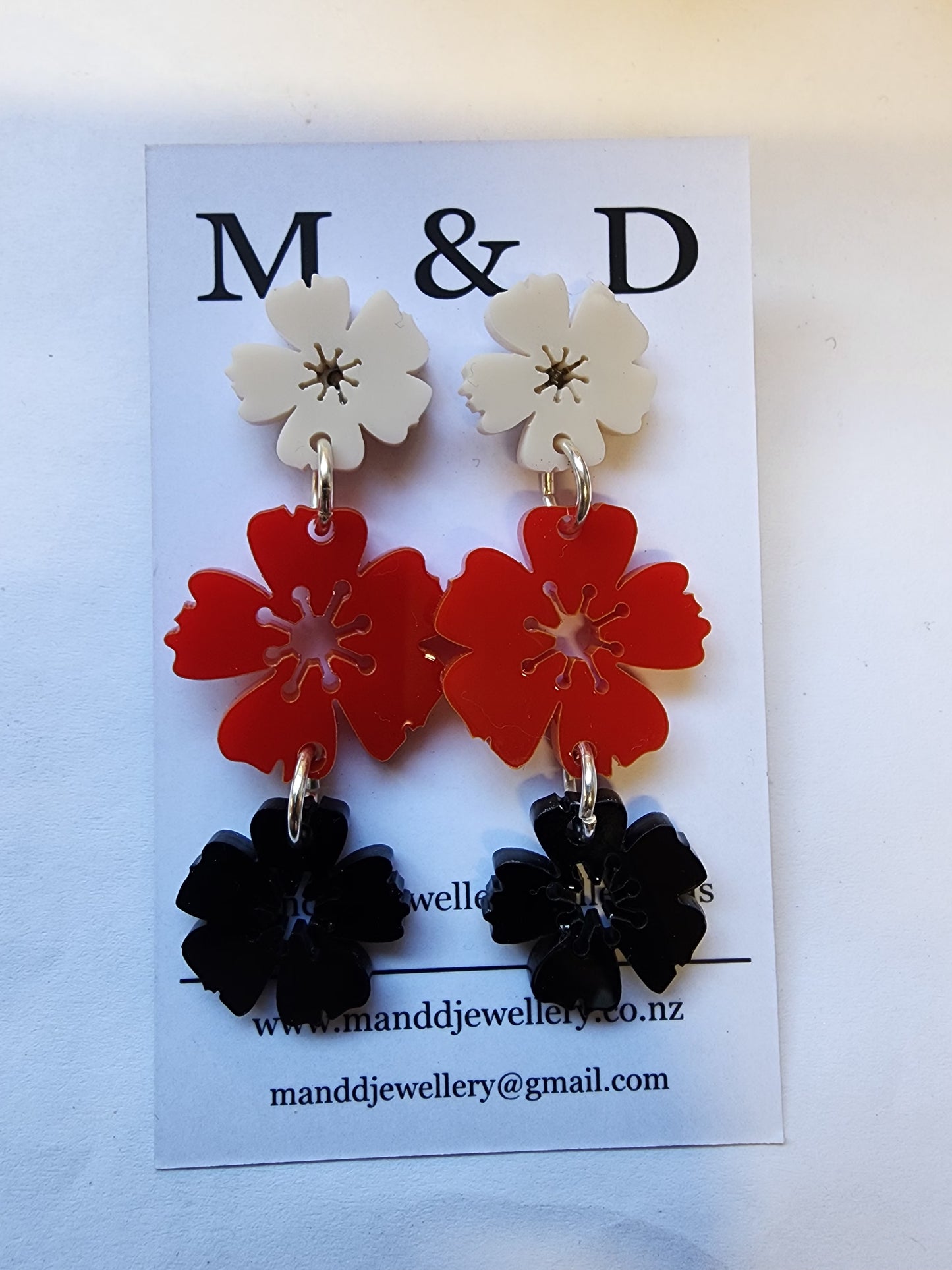 Blossom Trail Medium Stud Dangles