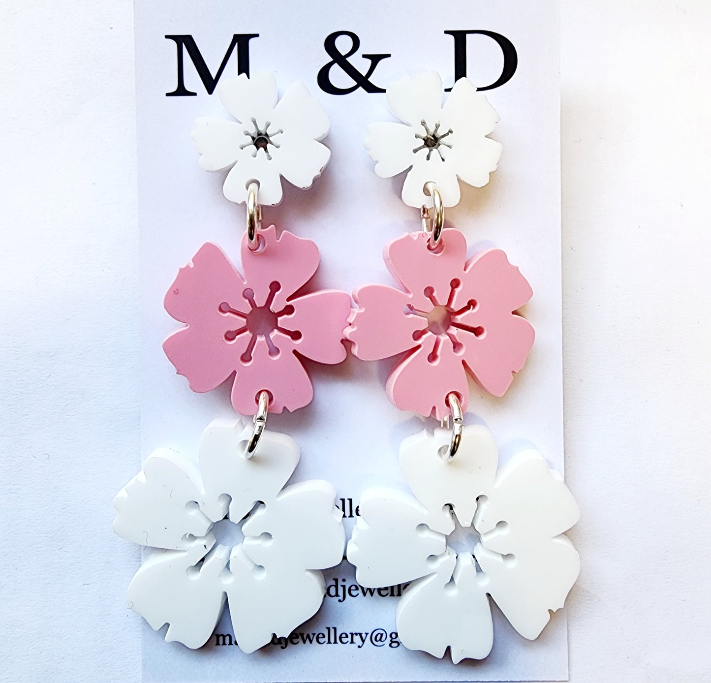 Blossom Trail Medium Stud Dangles