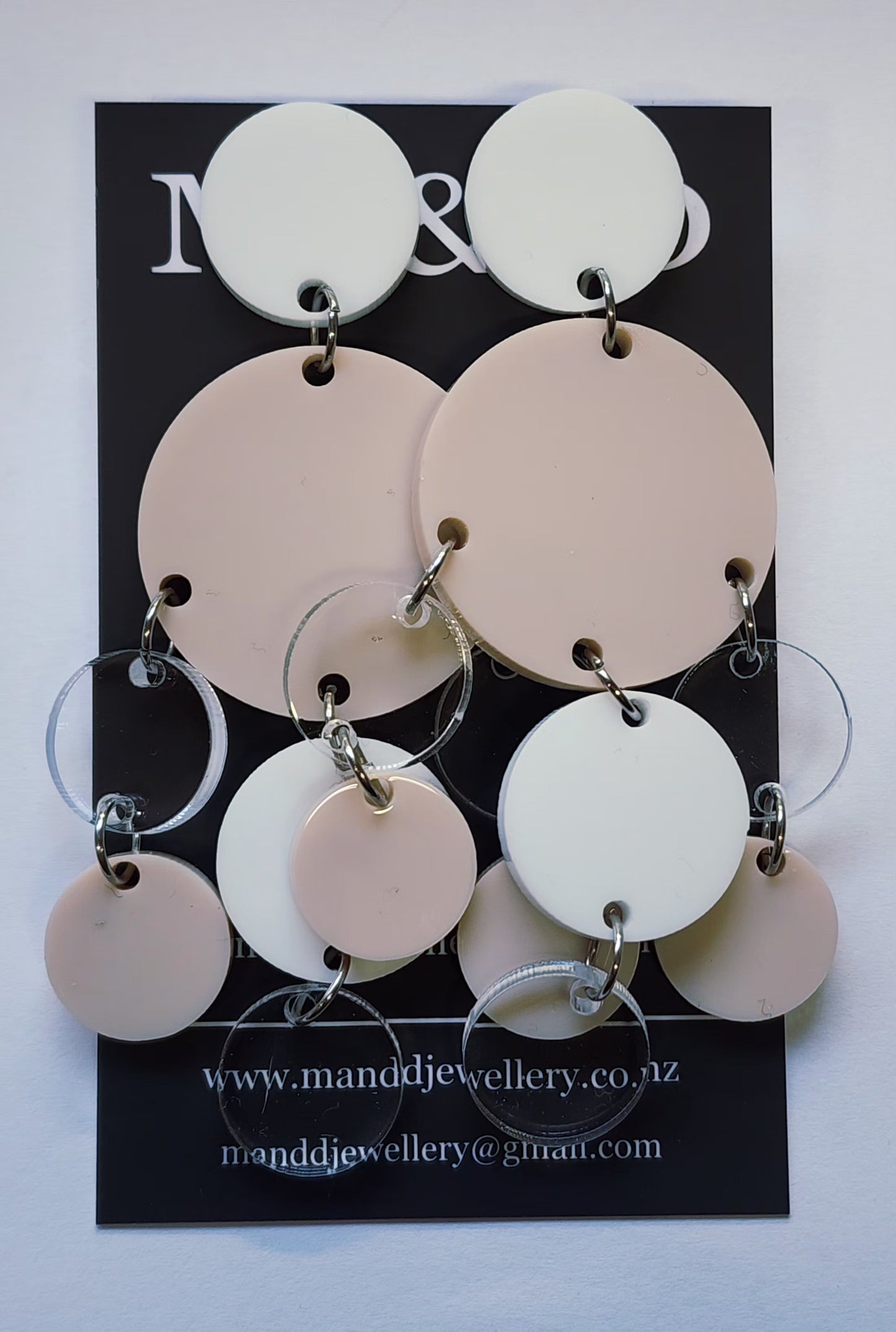 Bubble Chandelier Stud Dangles