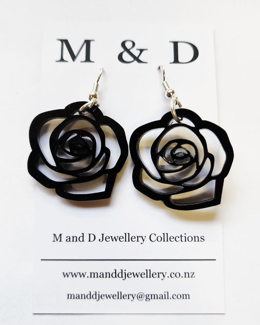 Rose Little Dangle Earrings