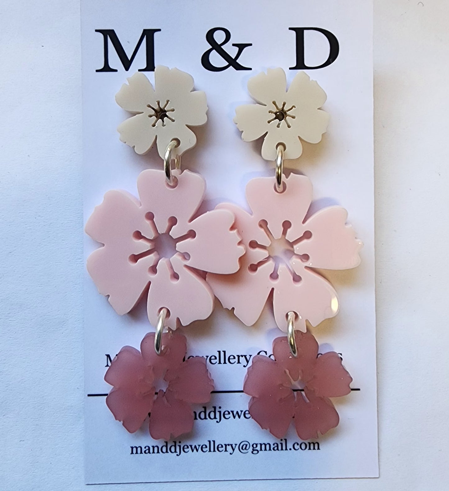 Blossom Trail Medium Stud Dangles