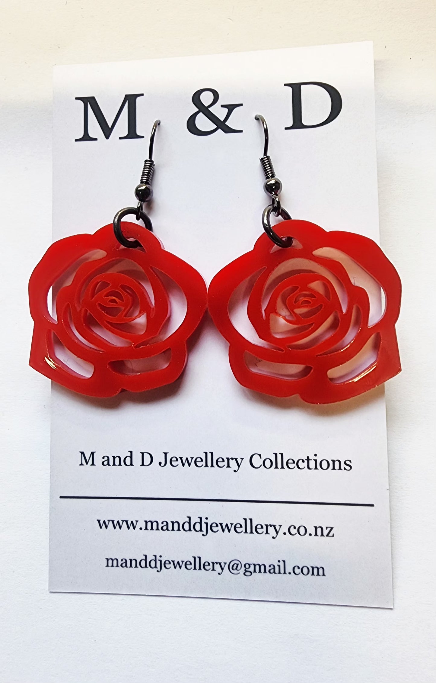 Rose Little Dangle Earrings