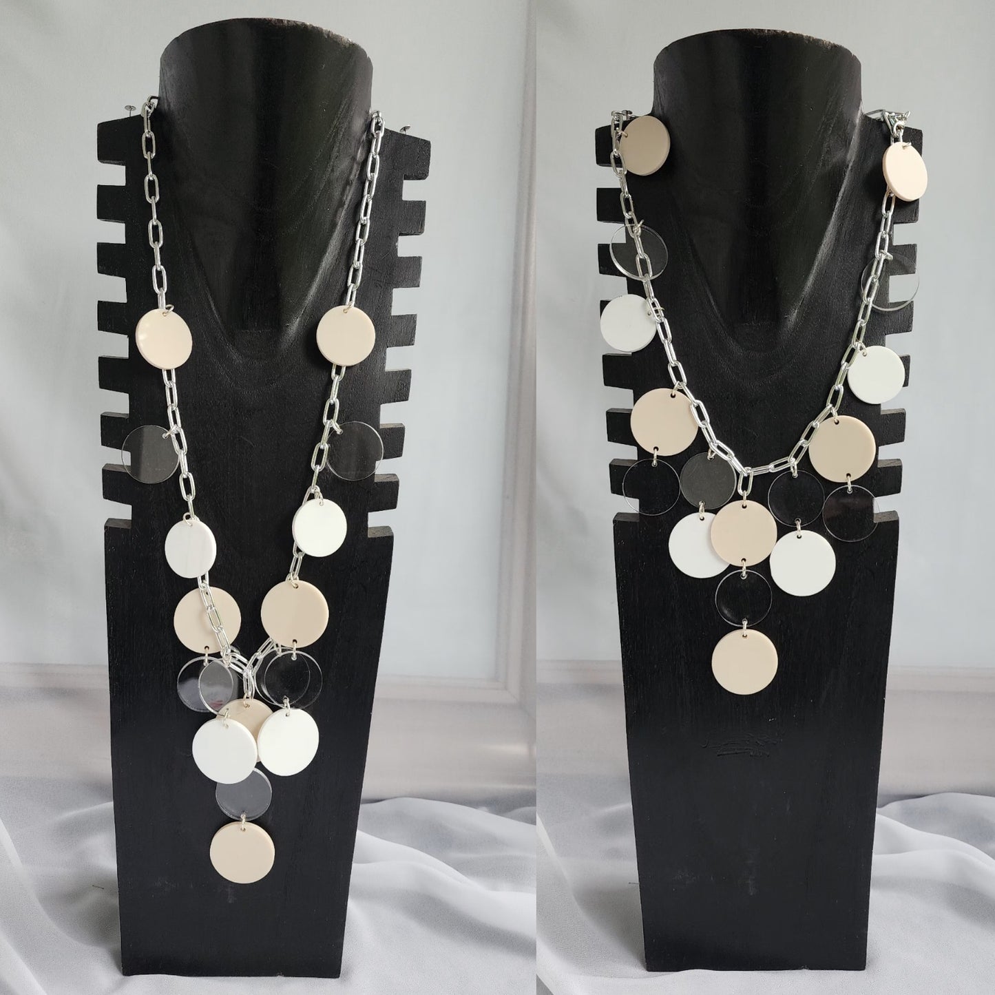 Fluttery Chained V Shaped Necklace