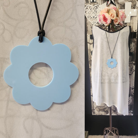 Flower Power Powder Blue