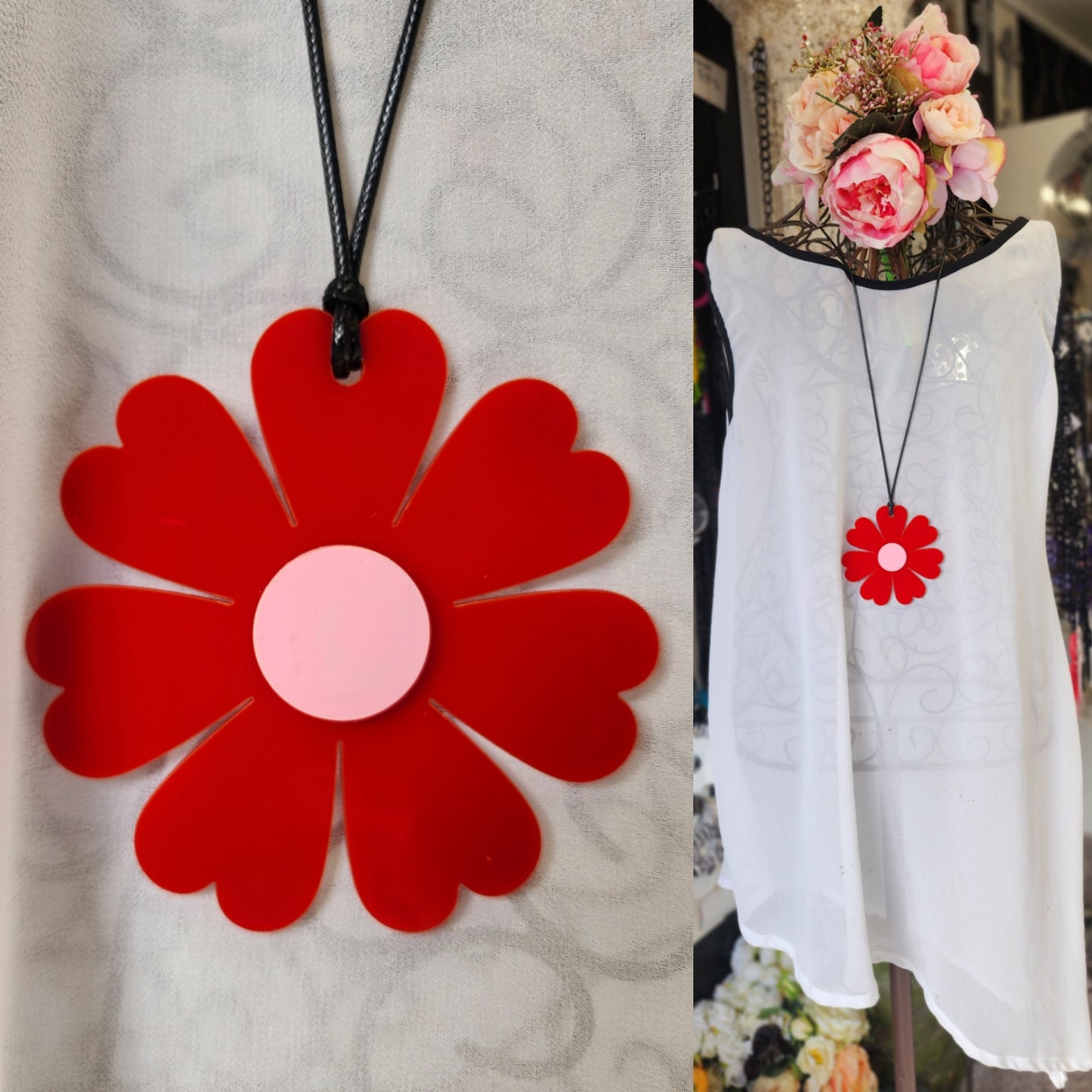 Daisy Statement Necklace